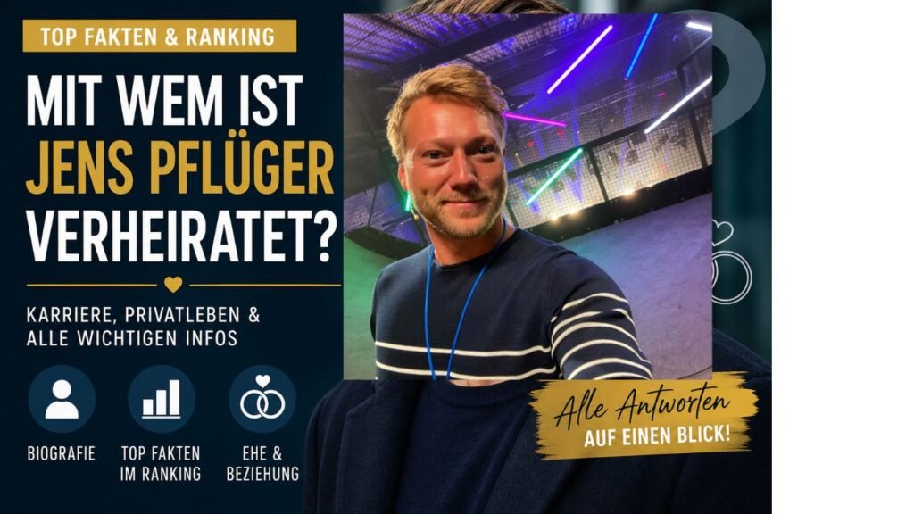 Mit wem ist Jens Pflüger verheiratet